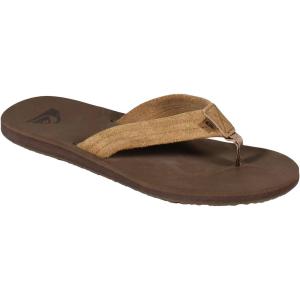 Quiksilver Carver Suede Core Sandal – Tan/Otter