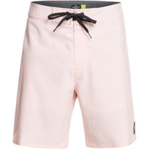 Quiksilver Men’s Men’s Surfsilk Street 18 Boardshort Swim Trunk(Piped/Veiled Pink)