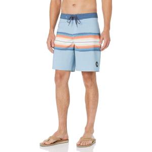 Quiksilver Mens Surfsilk Resin Tint 19 Boardshort Swim TrunkBoard Shorts(Faded Denim)