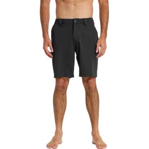 Quiksilver Mens Union Amphibian 20 Hybrid Short Black 38