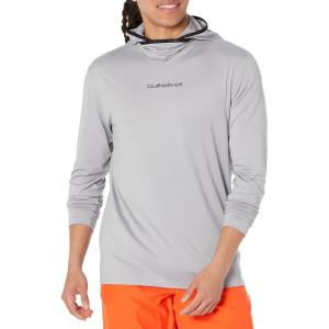 Quiksilver Men’s Urban Dredge Hooded Long Sleeve Surf Tee(Sleet)