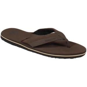 Quiksilver Moncata Solid Sandal – Dark Brown – 14