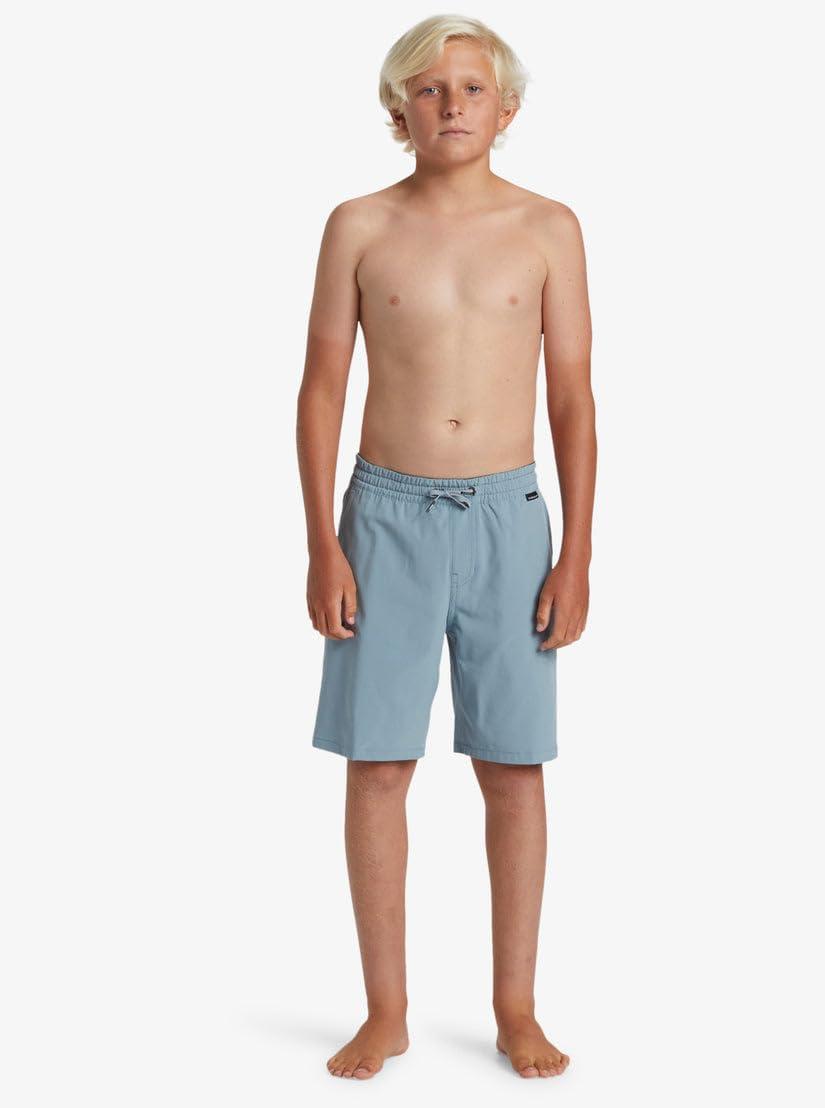 image:imageQuiksilver Boys Quiksilver Boys Taxer Amphibian 17 Hybrid ShortCadet Gray 241