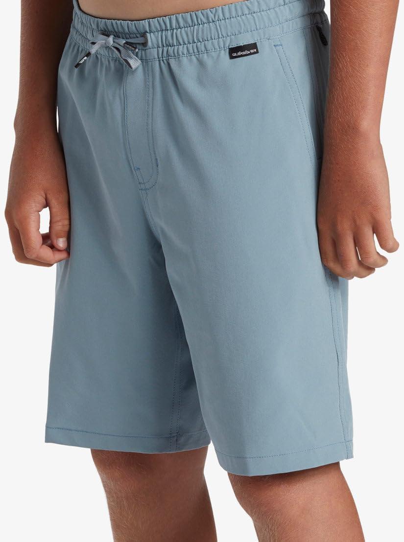 image:imageQuiksilver Boys Quiksilver Boys Taxer Amphibian 17 Hybrid ShortCadet Gray 241