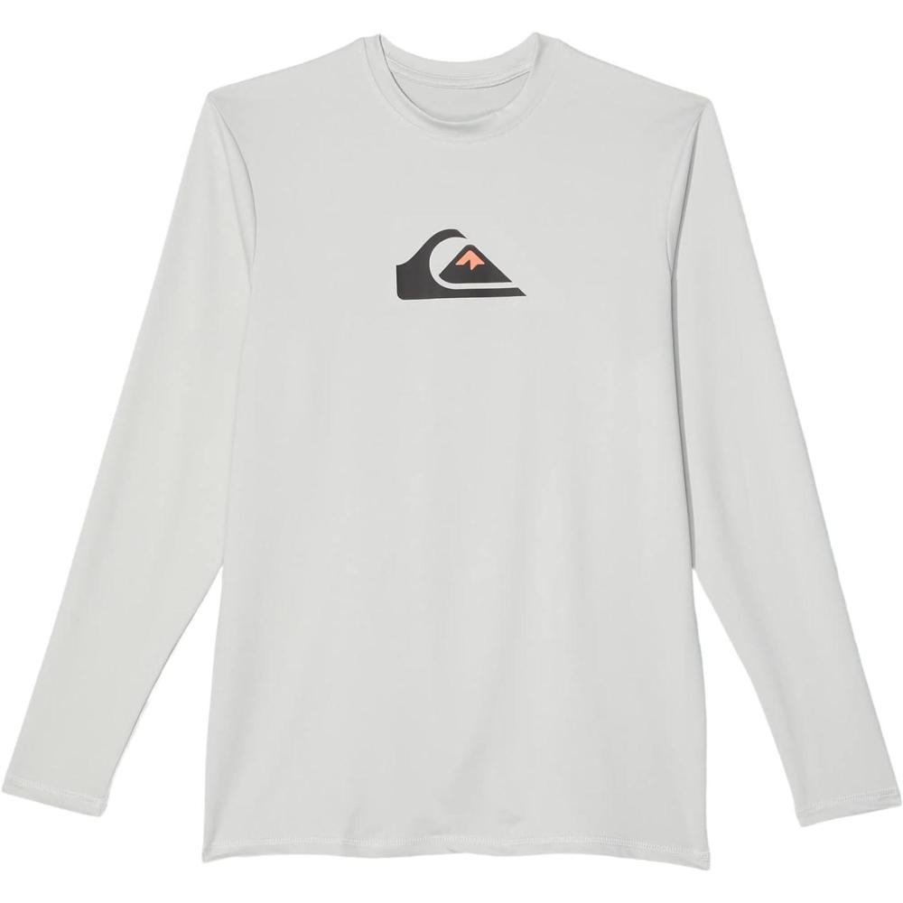 image:imageQuiksilver Boys Solid Streak Long Sleeve Big Kids Gray Violet XL 16 Big Kids
