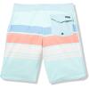 Quiksilver Boys Boy’s Everyday Stripe 17 Boardshort Swim Trunk(Limpet Shell 241)