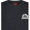 Quiksilver Boys’ Short Sleeve Logo Graphic T-Shirt, Soft & Comfortable, Regular Fit(Black Wizard)