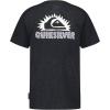Quiksilver Boys’ Short Sleeve Logo Graphic T-Shirt, Soft & Comfortable, Regular Fit(Black Wizard)