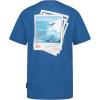 Quiksilver Boys’ Short Sleeve Logo Graphic T-Shirt, Soft & Comfortable, Regular Fit(Blue Snapshot)