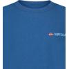 Quiksilver Boys’ Short Sleeve Logo Graphic T-Shirt, Soft & Comfortable, Regular Fit(Blue Snapshot)