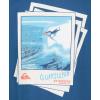 Quiksilver Boys’ Short Sleeve Logo Graphic T-Shirt, Soft & Comfortable, Regular Fit(Blue Snapshot)