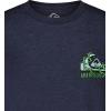 Quiksilver Boys’ Short Sleeve Logo Graphic T-Shirt, Soft & Comfortable, Regular Fit(Denim Creature)