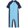 Quiksilver Boys Thermo Spring Short Sleeve Rashguard Surf Tee(Azure Blue 233)