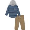 Provincial Blue/Platinum Heather/Kelp