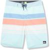 Quiksilver Boys Boy’s Everyday Stripe 17 Boardshort Swim Trunk(Limpet Shell 241)