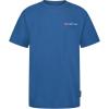 Quiksilver Boys’ Short Sleeve Logo Graphic T-Shirt, Soft & Comfortable, Regular Fit(Blue Snapshot)