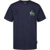 Quiksilver Boys’ Short Sleeve Logo Graphic T-Shirt, Soft & Comfortable, Regular Fit(Denim Creature)