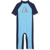 Quiksilver Boys Thermo Spring Short Sleeve Rashguard Surf Tee(Azure Blue 233)