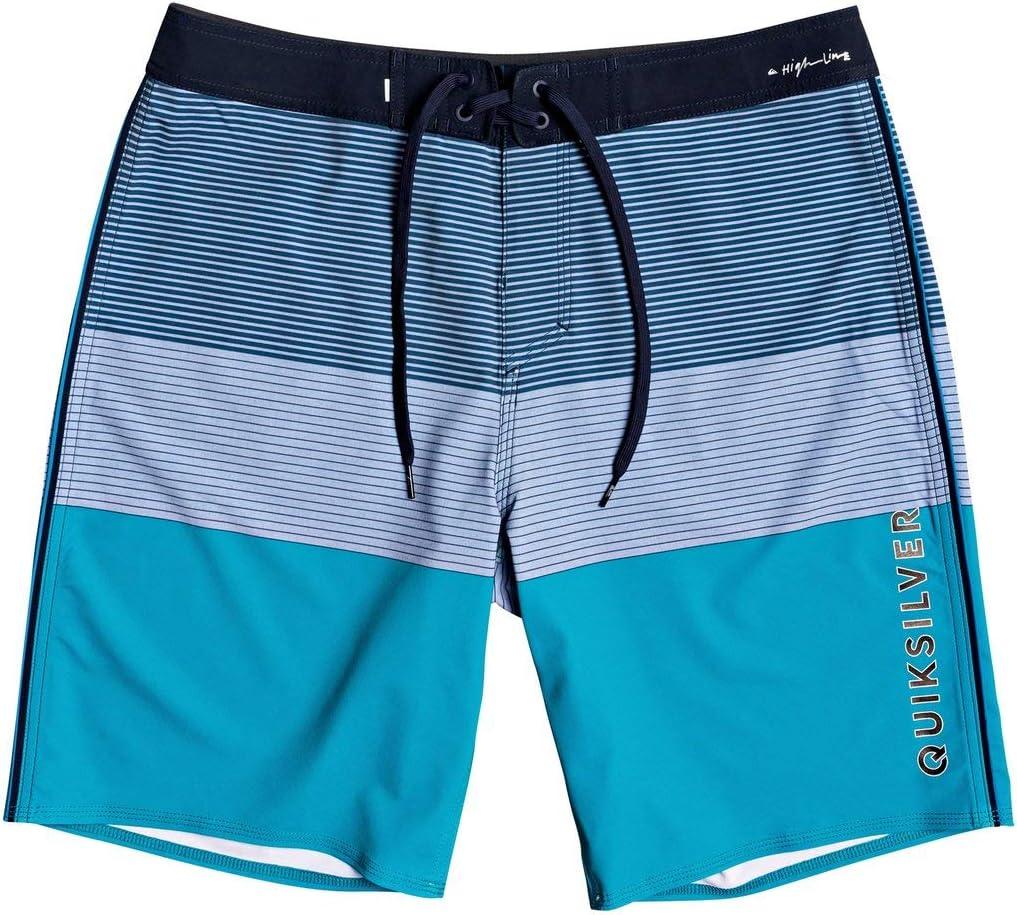 image:imageQuiksilver Mens Mens Highline Massive 20 Inch Outseam Stretch Boardshort Swim TrunkCaribbbean Sea
