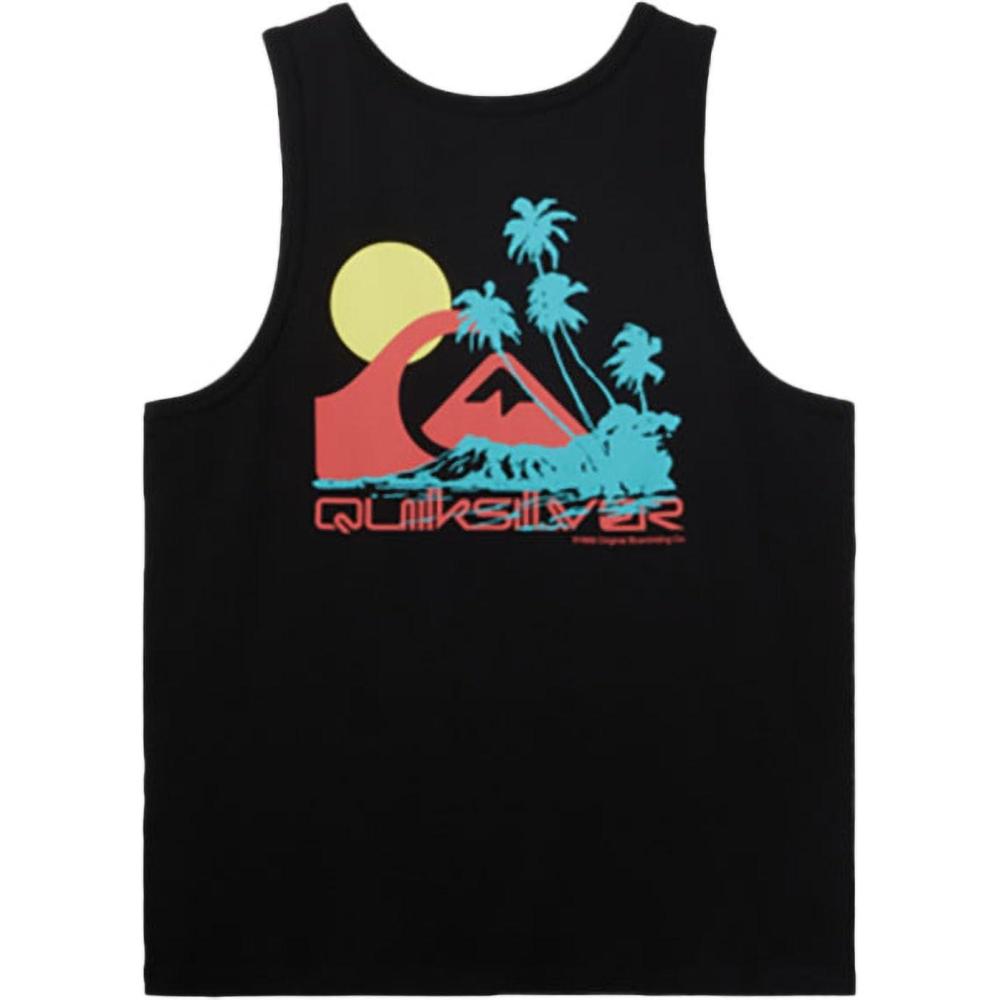 image:imageQuiksilver Mens Tropical Vibes Tank Mt1 TopBlack