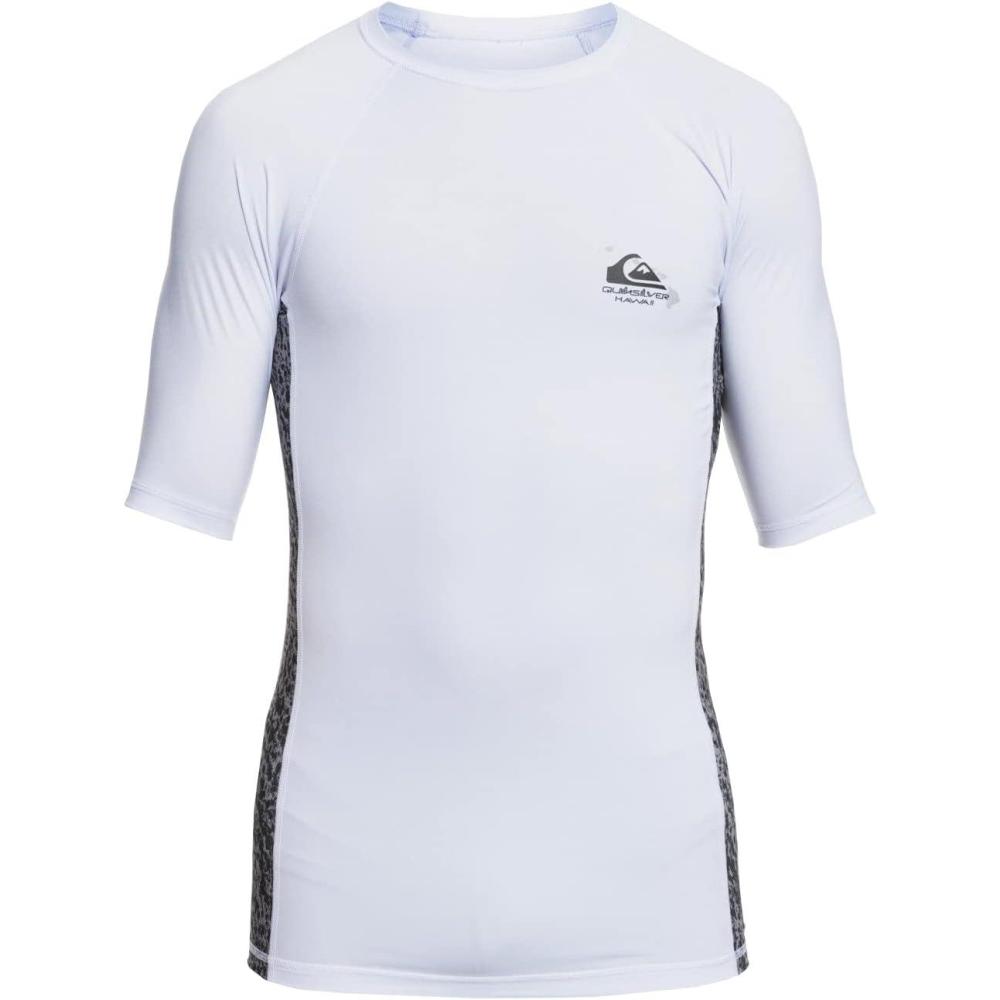 image:imageQuiksilver Mens Hawaii Arch This Short Sleeve RashguardWhite
