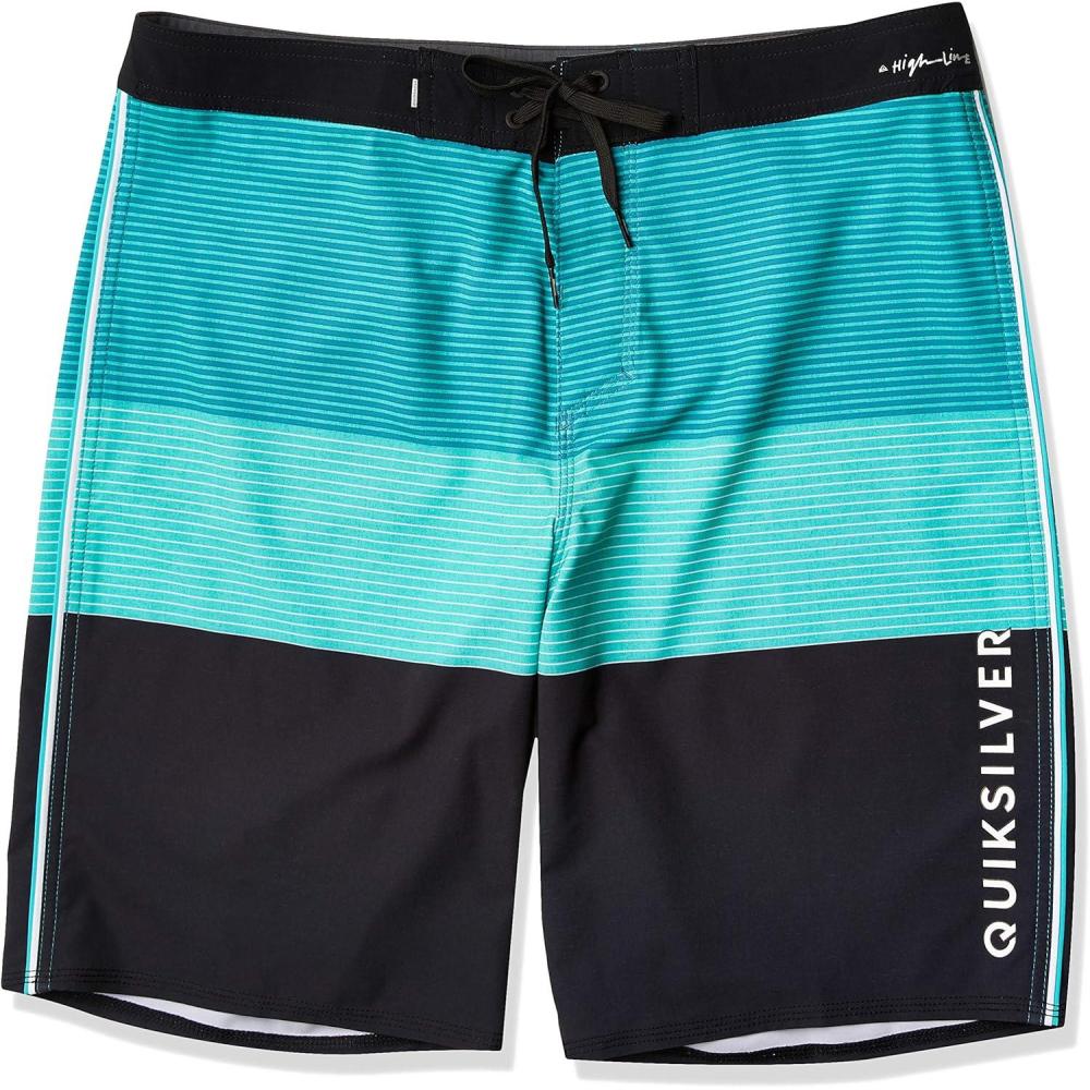 image:imageQuiksilver Mens Mens Highline Massive 20 Inch Outseam Stretch Boardshort Swim TrunkCeramic