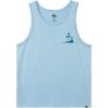 Quiksilver – Mens Tropical Vibes Tank Mt1 Top(Airy Blue)