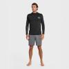 Quiksilver Men’s Everyday Hooded Surf Tee(Black)