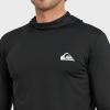Quiksilver Men’s Everyday Hooded Surf Tee(Black)
