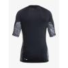 Quiksilver Mens Hawaii Arch This Short Sleeve Rashguard(Black)