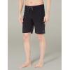 Quiksilver Men’s Quiksilver Men’s Surfsilk Kaimana 20 Boardshort Swim Trunk(Black)