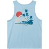 Quiksilver – Mens Tropical Vibes Tank Mt1 Top(Airy Blue)