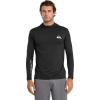 Quiksilver Men’s Everyday Hooded Surf Tee(Black)