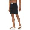 Quiksilver Mens Men’s Highline Massive 20 Inch Outseam Stretch Boardshort Swim Trunk(Black)
