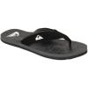 Quiksilver Moncata Layback Sandal – Dark Grey/Black – 14