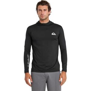 Quiksilver Men’s Everyday Hooded Surf Tee(Black)