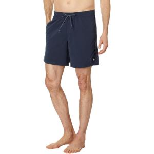 Quiksilver Mens Everyday Solid Volley 17″ Swim Trunk(Dark Navy)