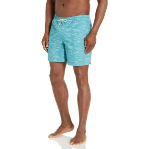 Quiksilver Men’s Men’s Marlin Jig Volley Swim Trunk Boardshort(Capri Breeze Marlin Vy)