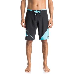 Quiksilver Men’s New Wave 20 Inch Swim Boardshort(New Wave Black 2)