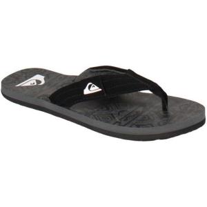 Quiksilver Moncata Layback Sandal – Dark Grey/Black – 14