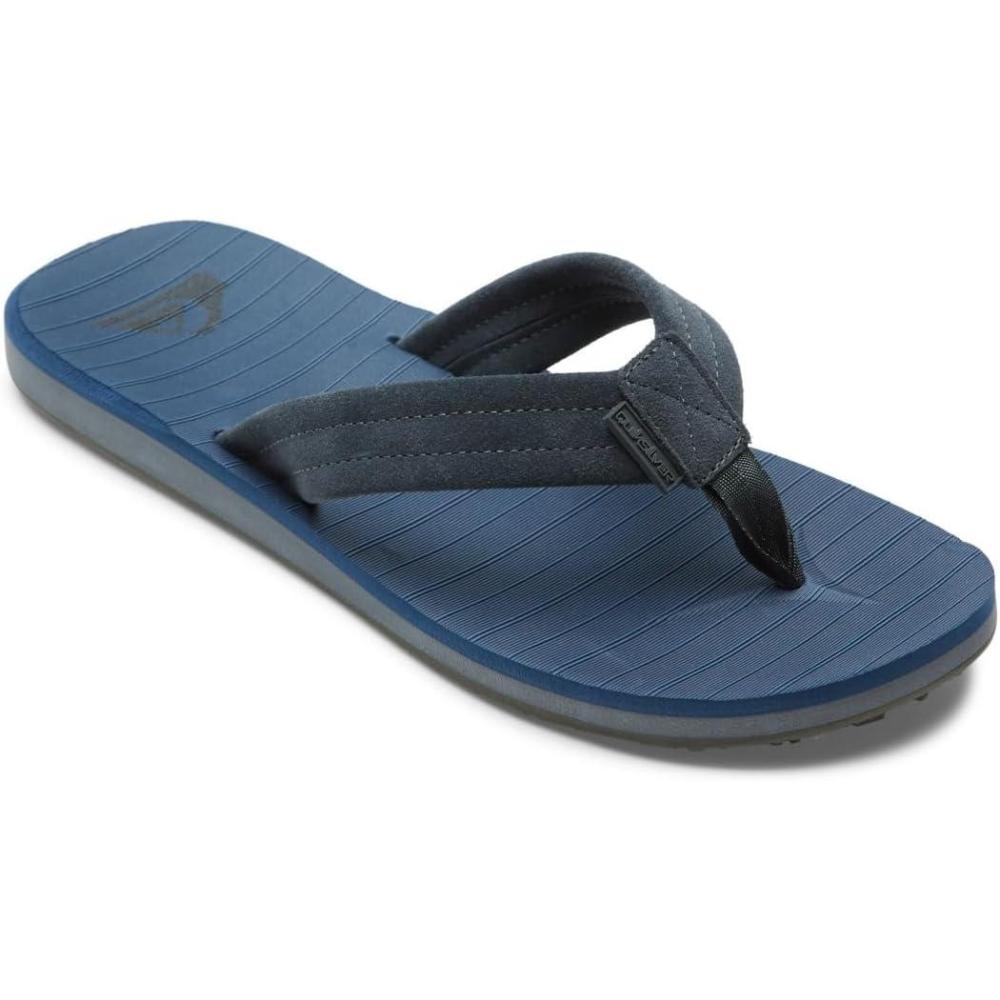 image:imageQuiksilver Carver Suede Flip Flops for Men Arch Support Athletic Mens Sandals Thong Mens SlidesBlazer Navy
