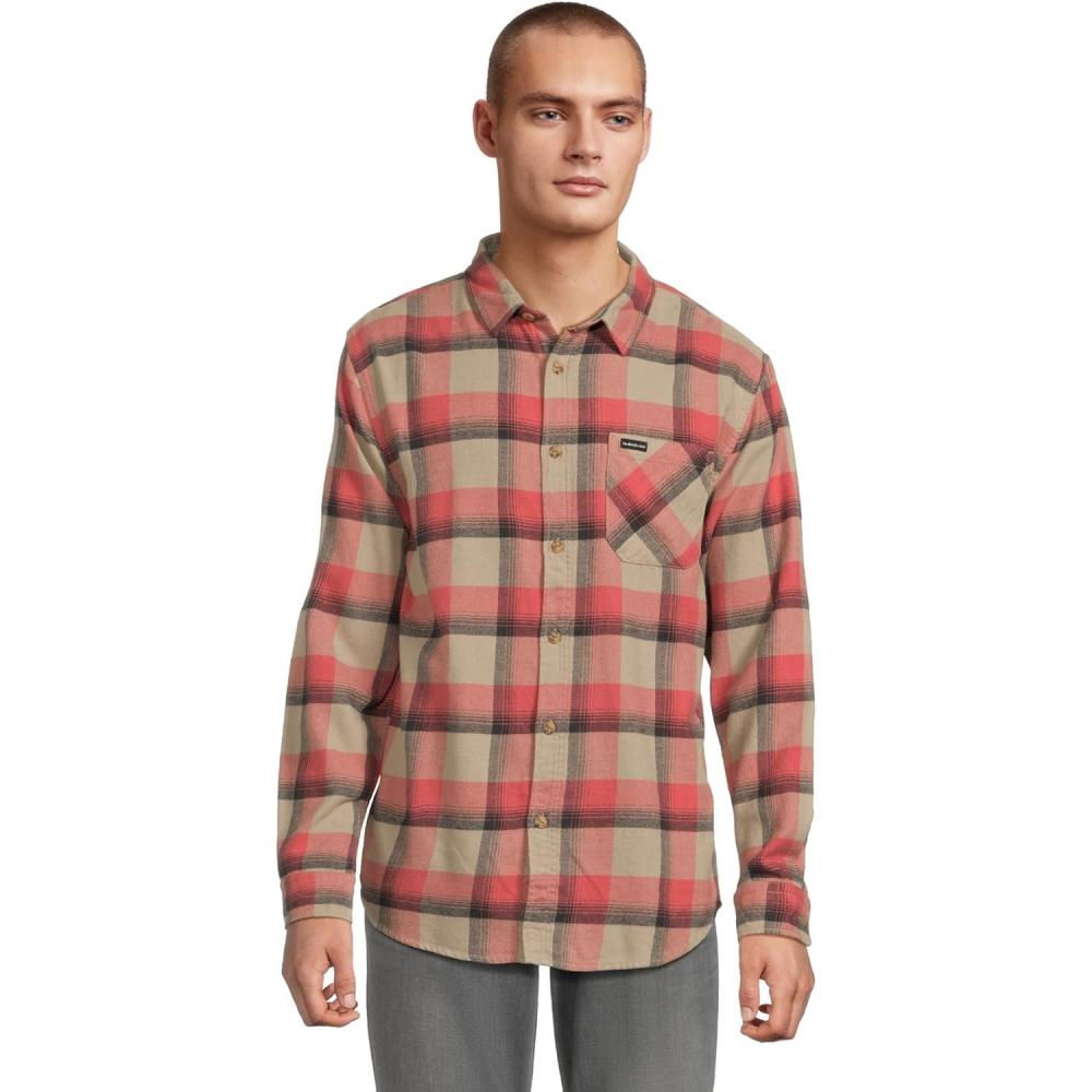 image:imageQuiksilver Mens Penmar Check Flannel ShirtSeneca Rock