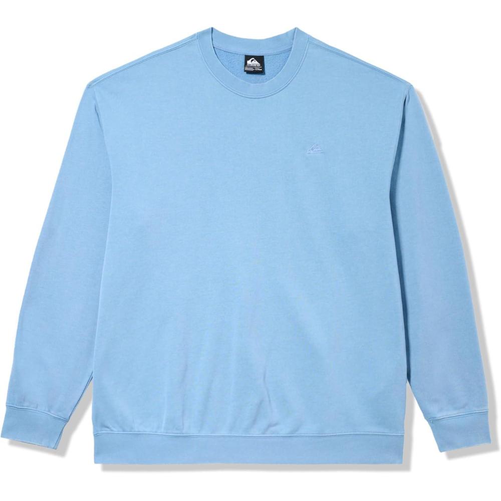 image:imageQuiksilver Mens Quiksilver Mens Salt Water Crew Pullover SweatshirtBlue Shadow 241
