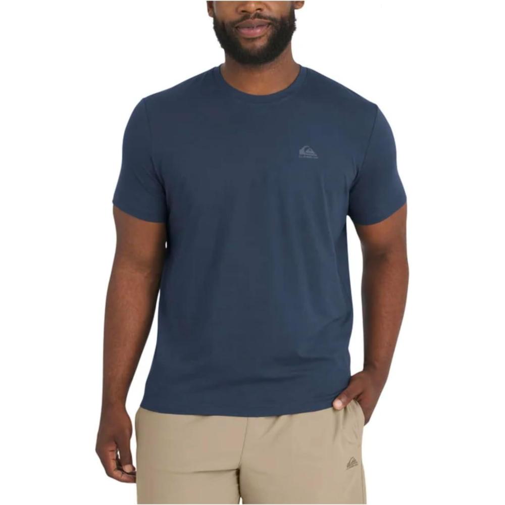 image:imageQuiksilver Mens Short Sleeve Stretch Active Tee ShirtBlue