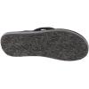 Quiksilver Carver Suede Flip Flops for Men, Arch Support Athletic Mens Sandals, Thong Mens Slides(Black)