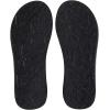 Quiksilver Carver Suede Flip Flops for Men, Arch Support Athletic Mens Sandals, Thong Mens Slides(Black Grey Black)