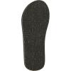 Quiksilver Carver Suede Flip Flops for Men, Arch Support Athletic Mens Sandals, Thong Mens Slides(Black/Black)