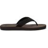 Quiksilver Carver Suede Flip Flops for Men, Arch Support Athletic Mens Sandals, Thong Mens Slides(Brown 1)