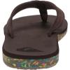 Quiksilver Carver Suede Flip Flops for Men, Arch Support Athletic Mens Sandals, Thong Mens Slides(Brown 2)