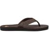 Quiksilver Carver Suede Flip Flops for Men, Arch Support Athletic Mens Sandals, Thong Mens Slides(Demitasse Solid)